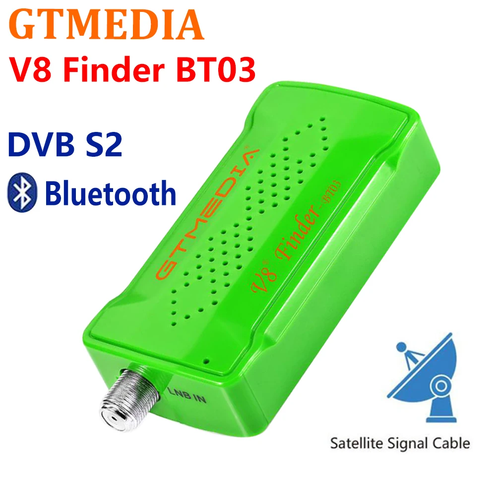 GTmedia V8 Finder BT03 Поддержка Android IOS Satellite DVB S2 лучше чем satlink ws 6933 ws6906|Спутниковое ТВ| |