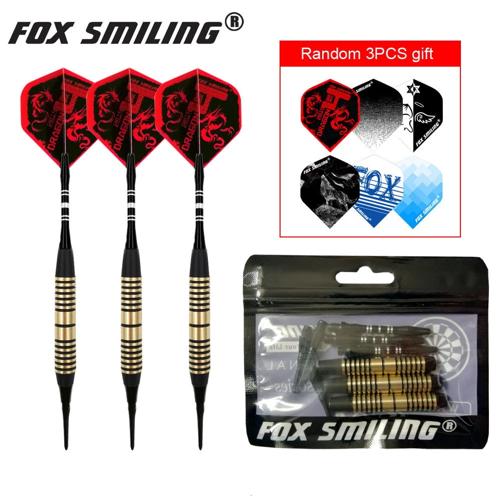 Лиса улыбающаяся 3 шт. 18 г профессиональный мягкий наконечник электрические