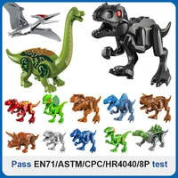 dinosaur toys world building blocks series diy animal dinosaur models building block bricks dinosaur toys for children