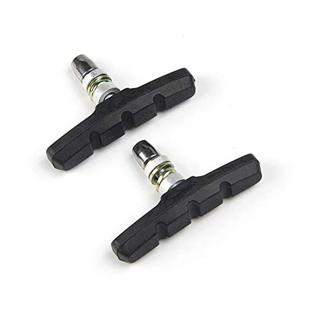 

70MM Cycling Bicycle Bike Brake Pad MTB Mountain V-Brake Pads Holder Shoes Blocks