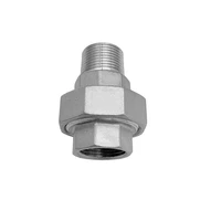 316 stainless steel union pipe fitting joint 12 34 1 1 14 1 12 bsp female to male plumbing connector adapter coupler