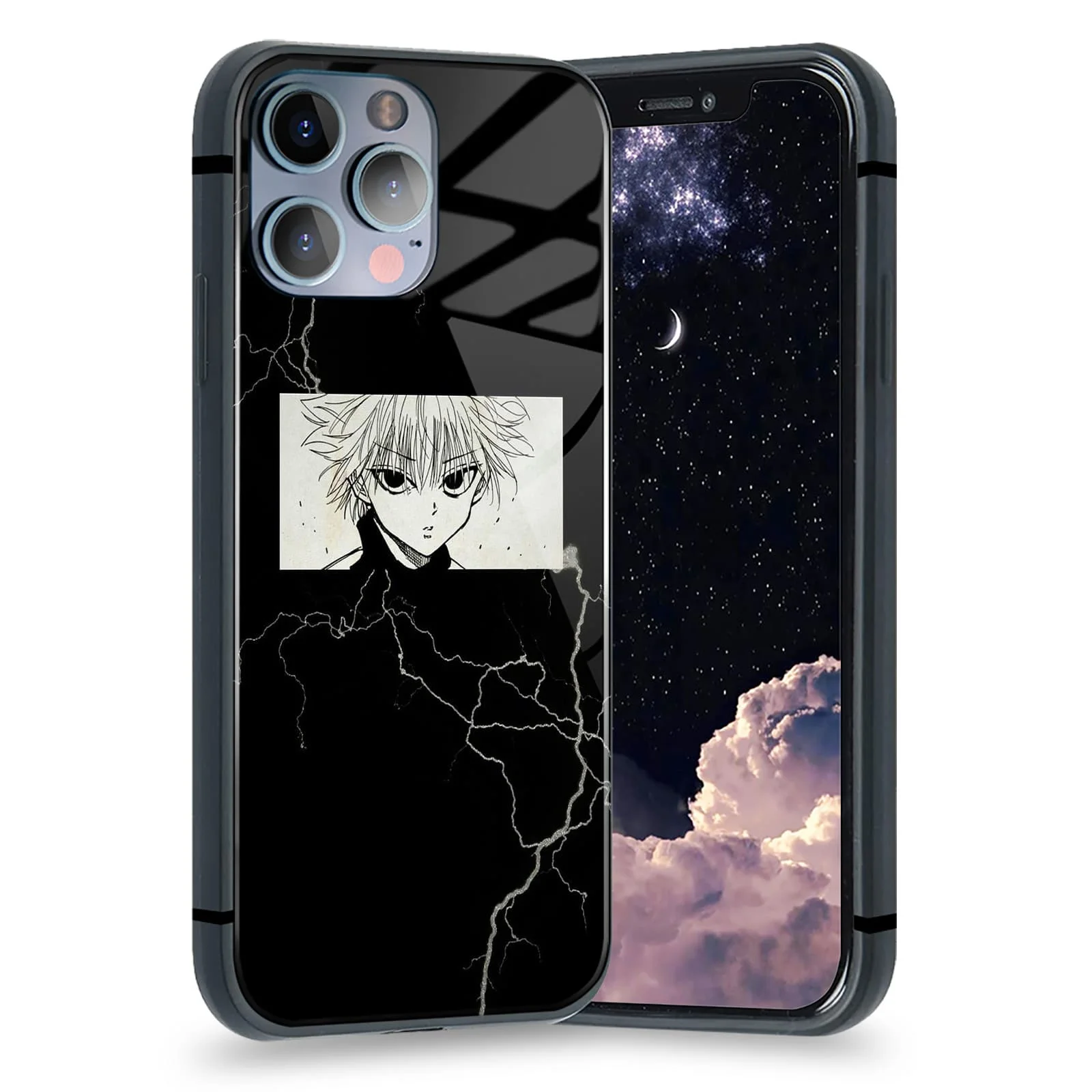 

Чехол Killua Hunter x Hunter HxH для телефона с аниме для iPhone 13 12 11 Mini Pro XS Max 6s SE X XR 7 8 Plus, матовый чехол, Мягкий стеклянный чехол