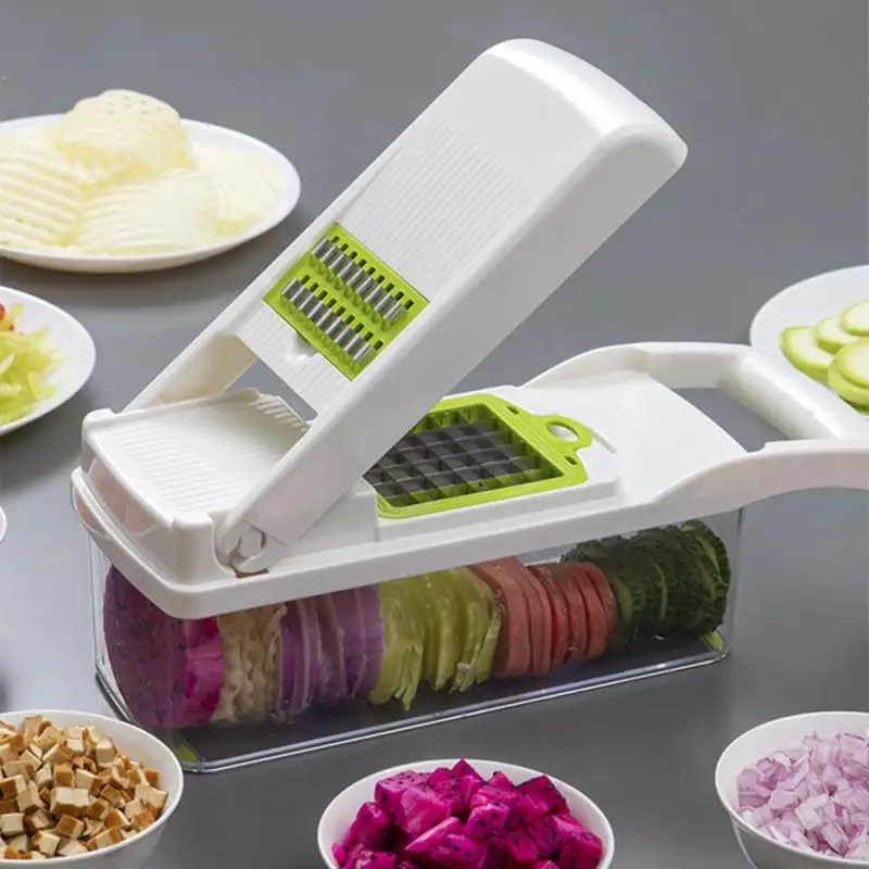 

Vegetable Fruit Slicer Grater Cutter Peeler Multifunctional Potato Peeler Carrot Grater Drain Basket Kitchen Tool Easy Cleaning