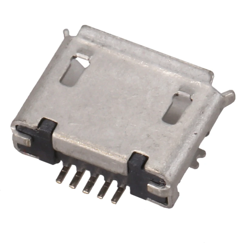 10 Pieces Micro USB Type B Female 180 Grade 5 Pin Surface Mount SMD Welding Jack | Обустройство дома