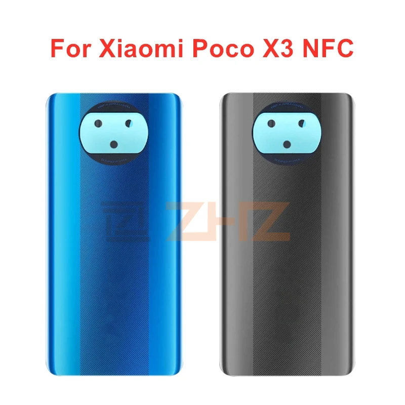 

Задняя крышка батарейного отсека для Xiaomi Poco X3 NFC боковой ключ для Xiaomi Poco X3 Замена телефона Ремонт Запасные части