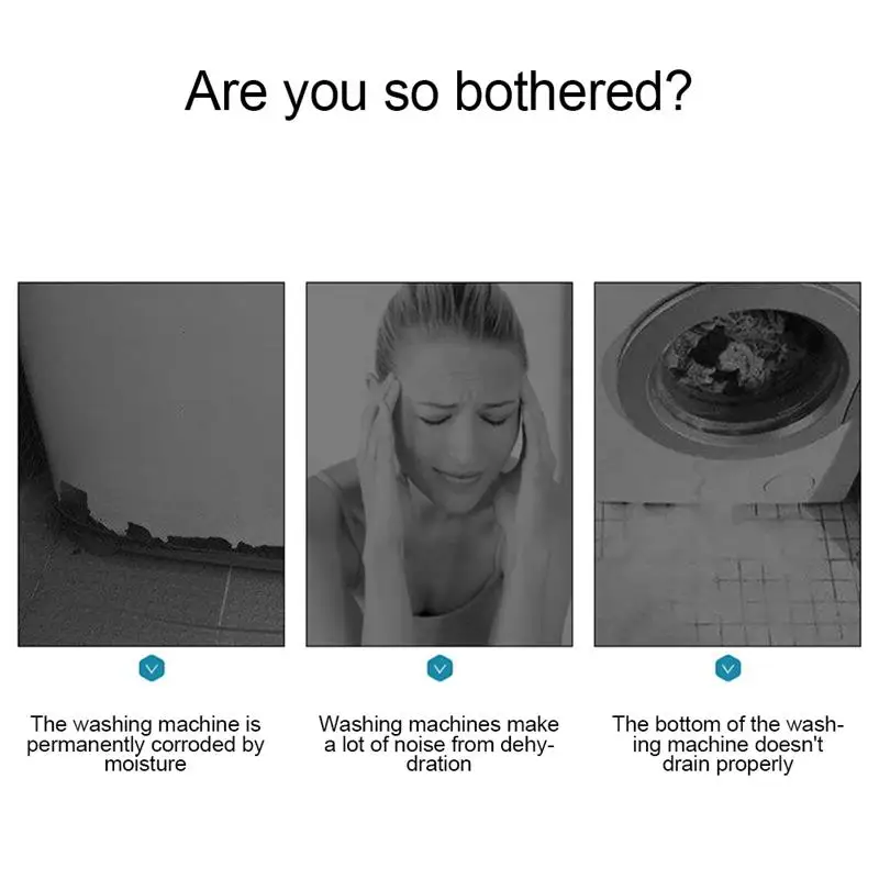 

4Pcs Anti Vibration Feet Pads Washing Machine Rubber Mat Anti-Vibration Pad Dryer Universal Fixed Non-Slip Pad 2021 The New