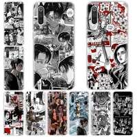 hot anime attack on titan eren yeager phone case for xiaomi redmi 10x 10c 10a 9 10 prime 9t 9c 9a 8a 8 7a 7 6a 6 s2 k40 k30 k20