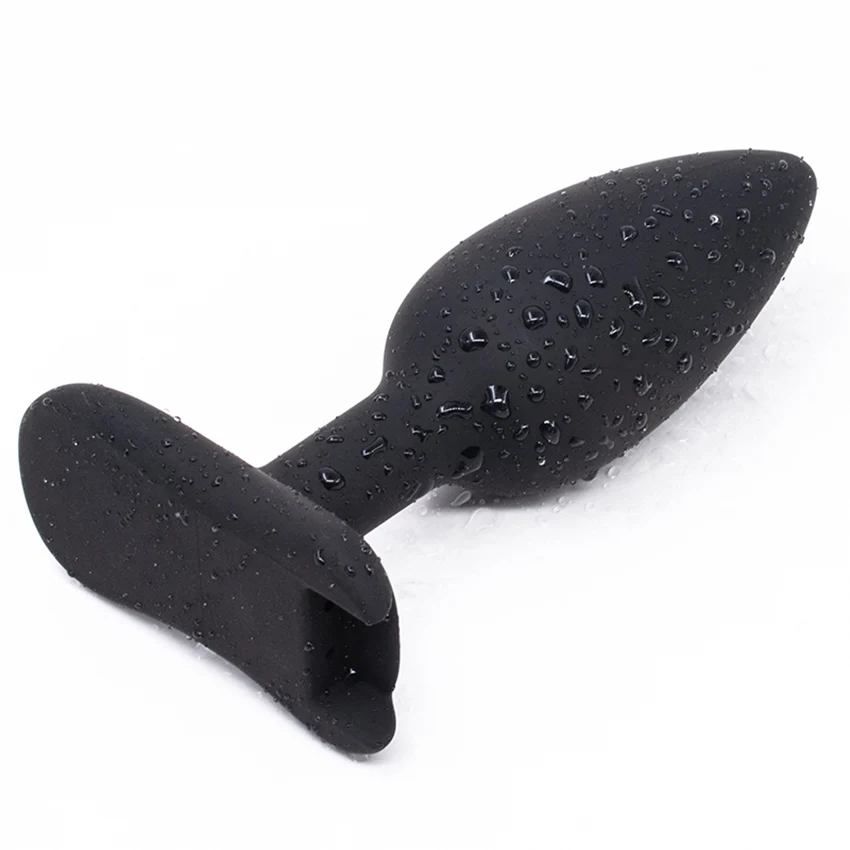 Электрическая силиконовая Анальная пробка многочастотный вибрирующий