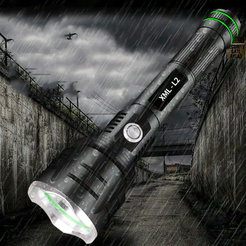 

Уличный водонепроницаемый фонарик яркий портативный многофункциональный фонарик Powerfu для кемпинга фонарики светодиодные светильники DB60SD