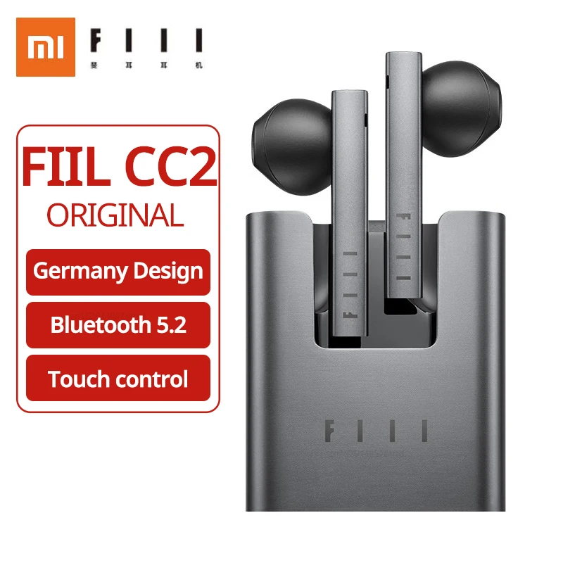 Xiaomi FIIL CC2 беспроводные Bluetooth 5 2 наушники TWS игровая гарнитура с шумоподавлением ENC