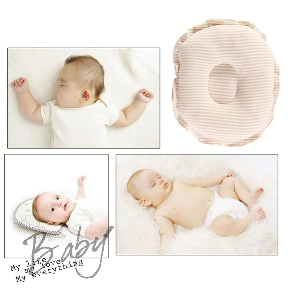 

Детская формирующая Подушка Поддержка подушка для младенцев позиционер Анти ролл плоская подушка для головы Защита для новорожденных орга...
