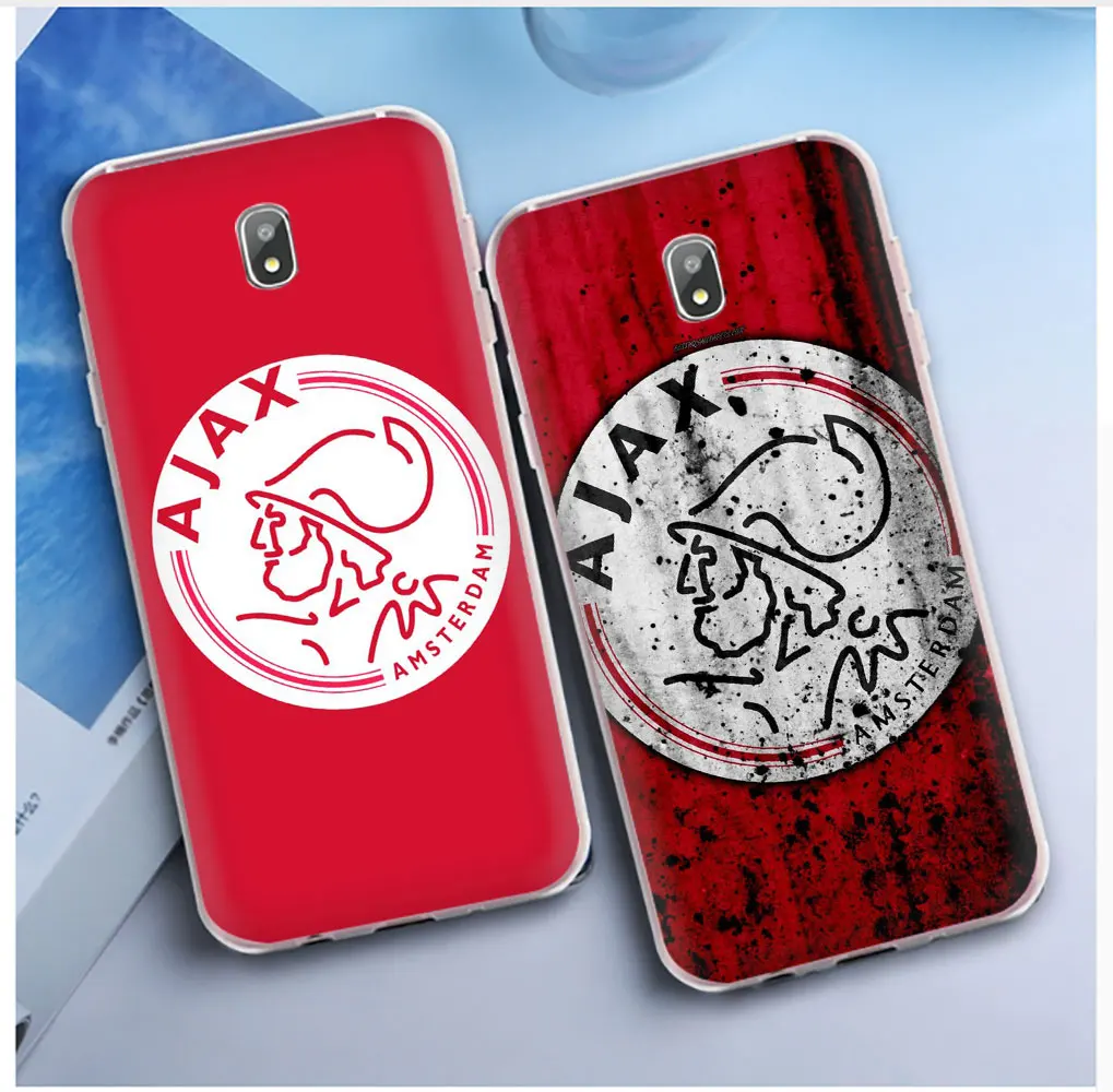 EWAU Ajax команда Жесткий чехол для телефона с рисунком в виде крышка чехол для samsung Galaxy S6 7 Edge S8 9 10 Plus, Note 8, 9, 10, M10 20 30 40