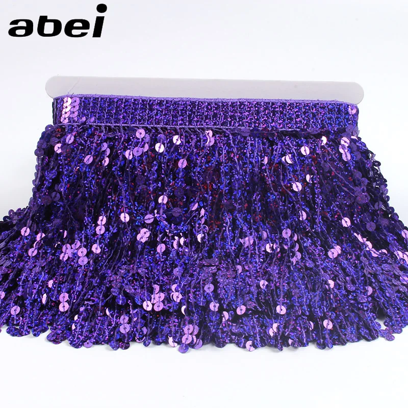 2 ярда лазерные блестки с бахромой 16 см | Дом и сад