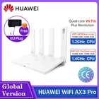 Четырехъядерный маршрутизатор Huawei AX3 Pro, Wi-Fi, 6 + 3000 Мбитс, международная версия, быстрое подключение, двухъядерный маршрутизатор