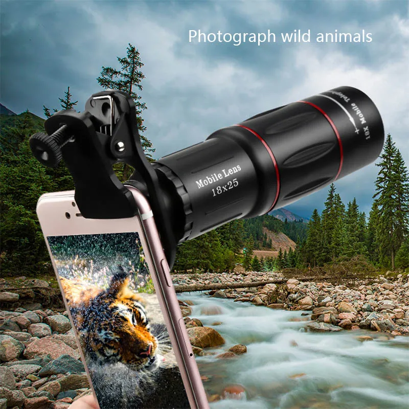 18x мобильный телефон Telephoto HD Lens18x фотокамера высокой четкости увеличительная