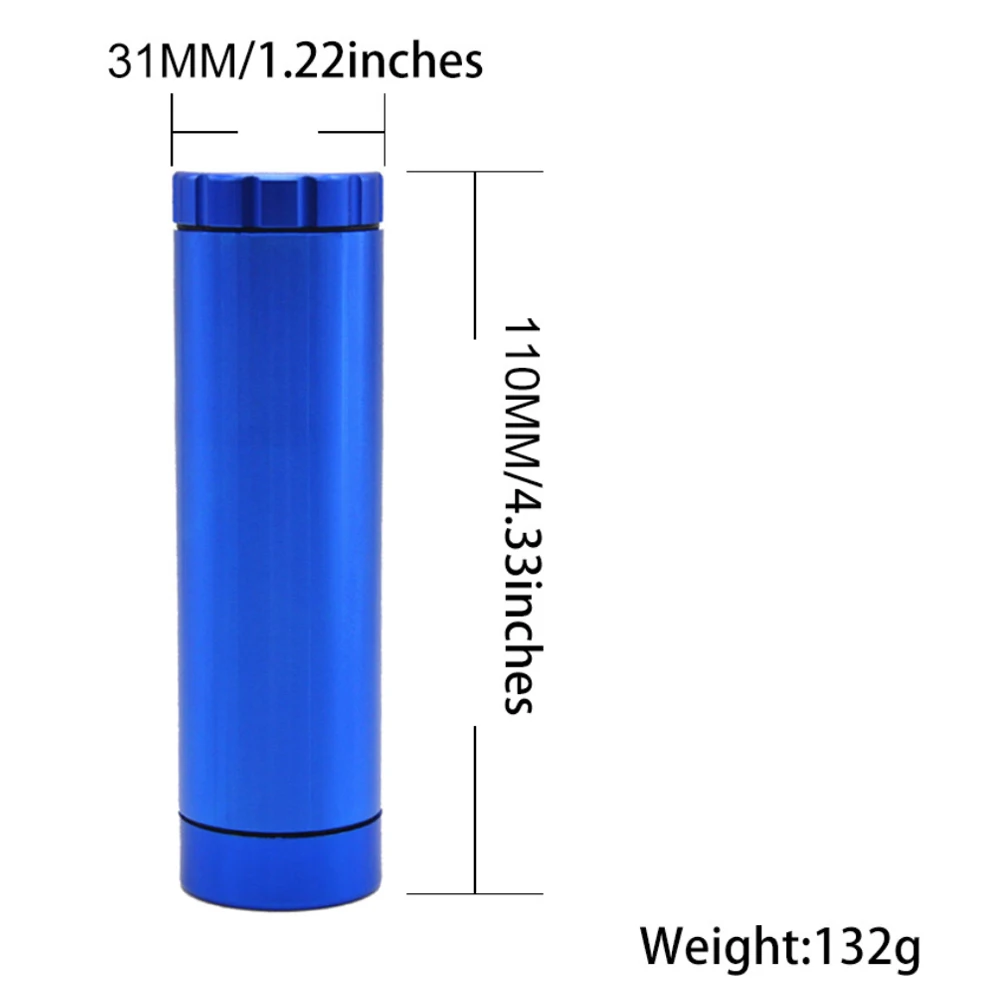 10 шт. измельчитель для оптовых продаж травы с держателем сигарет и коробка