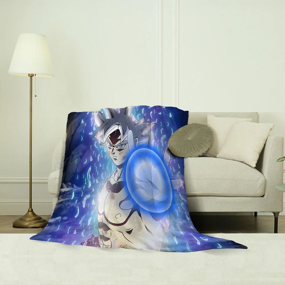 

Мягкое и плюшевое Флисовое одеяло Bandai Seven Times Six Dragon Ball и Super Goku