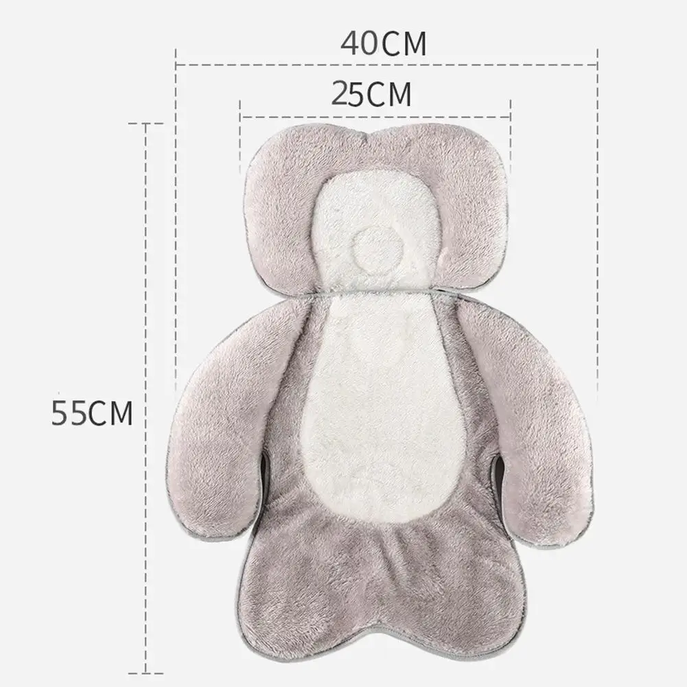 

Infant Baby Stroller Seat Cushion Portable Liner Mat Head Body Support Pad Scope of Application High Landscape Car