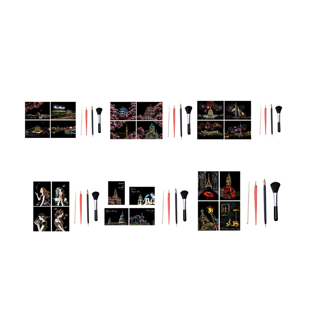 Набор для творчества сделай сам набор рисования радужными цветами девочек ручки