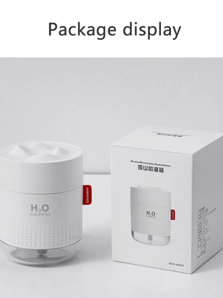 

500ML desktop air humidifier ultrasonic aromatherapy essential oil diffuser portable aromatic sprayer home office