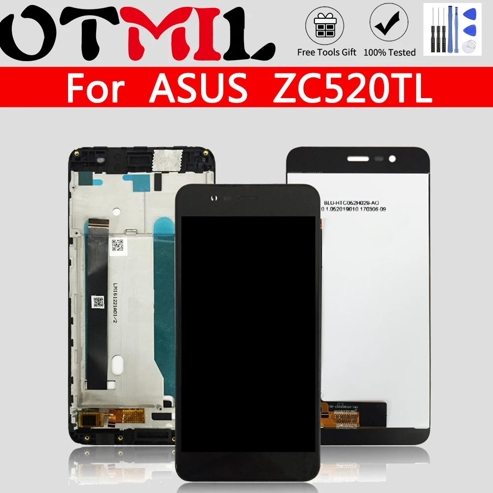 ЖК дисплей 5 2 дюйма для ASUS Zenfone 3 Max ZC520TL сенсорный экран с дигитайзером в сборе