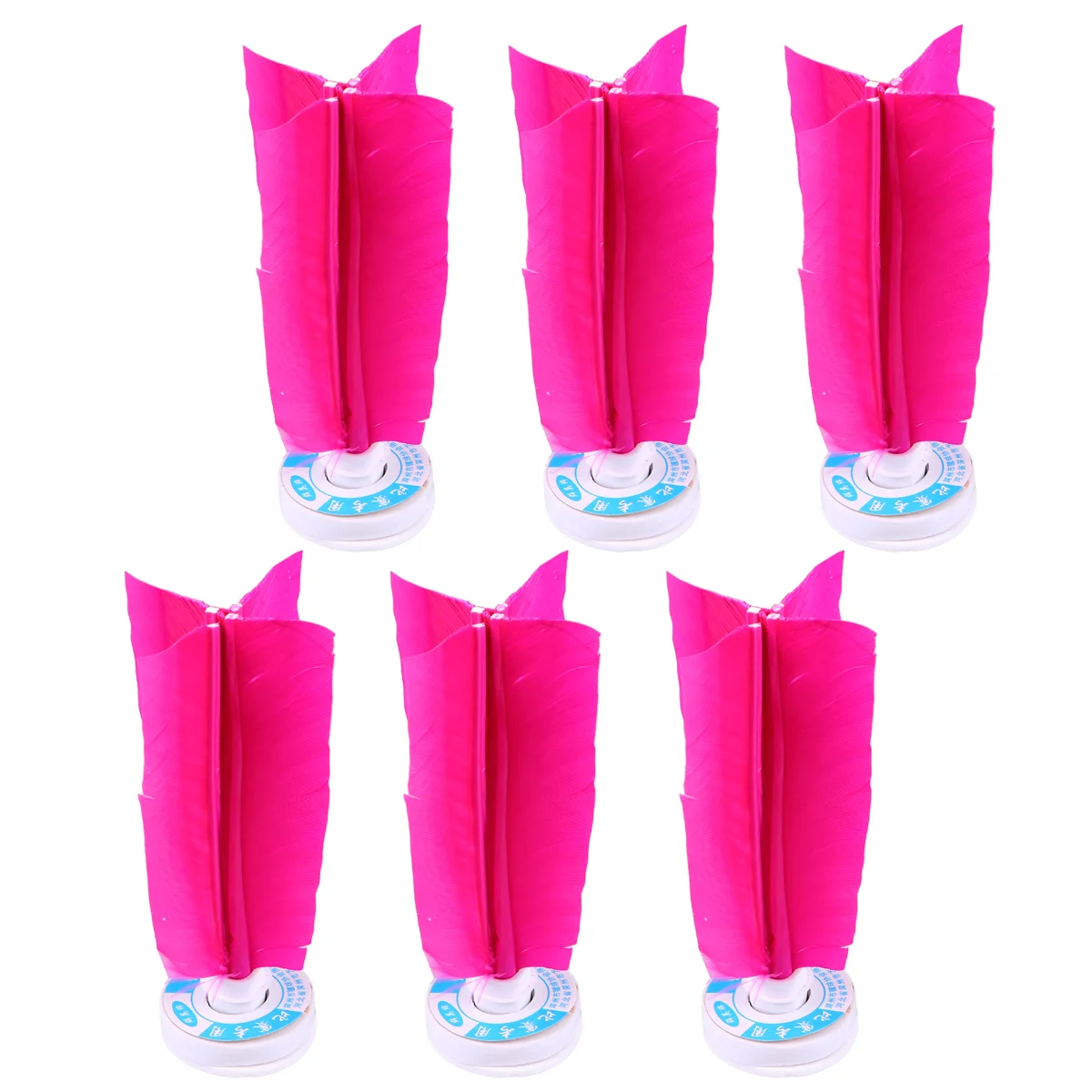 

6 Pcs Adult Training Fitness Shuttlecock Colored Shuttlecock Goose Feather Shuttlecock Chinese Traditional Shuttlecock