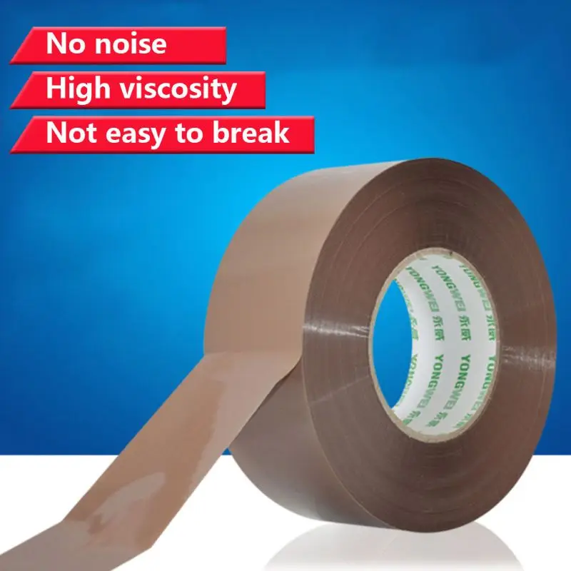 

Waterproof Parcel Wide Tape Low Noise Packaging Box Adhesive Sealing Cellotape 85LB