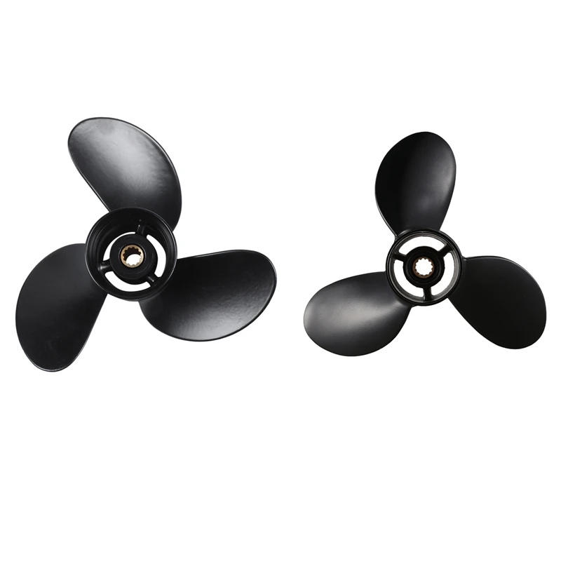 

Ship Engine Outboard Propeller 8.5X9 Boat for Tohatsu Nissan-Mercury 8-9.8Hp & 8.9 x 8.5 Black Boat Outboard Propeller