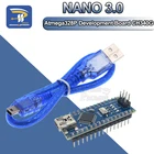 Контроллер MINI Nano 3,0, совместимый с Arduino ATmega328P CH340G 5 в 16 м CH340, USB-драйвер с кабелем V3.0 CH340G