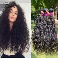 paruks brazilian natural wave 100 human virgin hair 134 piece 8 40 natural black hair weave bundles hair extensions