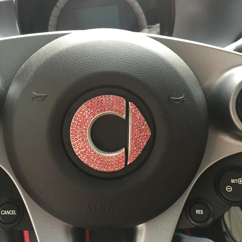 Автомобильные декоративные наклейки на руль для Smart Fortwo Forfour 453 451 450 Crossblade City купе