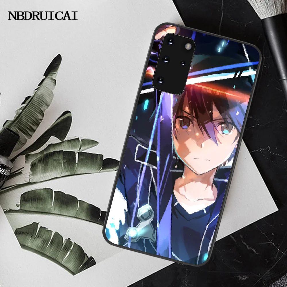 NBDRUICAI японский меч искусство онлайн чехол для телефона Samsung S20 plus Ultra S6 S7 edge S8 S9 S10 5G |