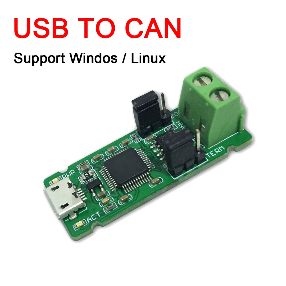 DYKB USB to CAN модуль преобразования/CAN помощник отладки/CAN анализатор шины для Windos / Linux