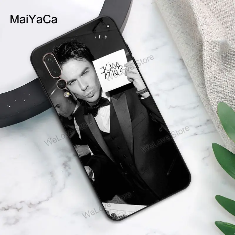 Чехол MaiYaCa Ian Somerhalder для дневников вампира чехол Huawei P Smart 2019 Z P10 P20 Lite P40 P30 Pro Mate 10 30 20 -