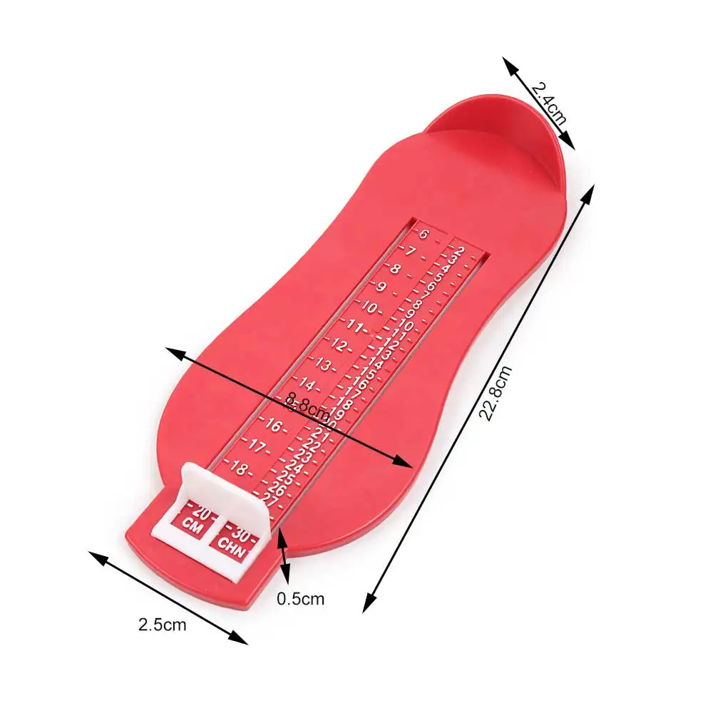 

Foot Measurer Foot Measuring Device Shoes Size Gauge Measure Ruler Tool Device Helper for Kids Infants Buying Shoes Online