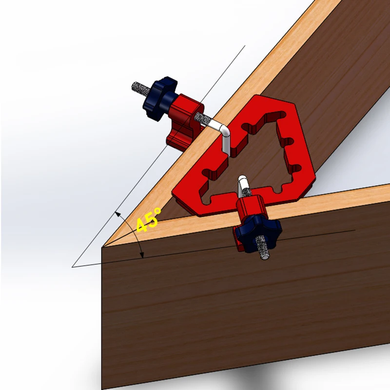 45/90 градусов L-образная искусственная плита позиционирование панели