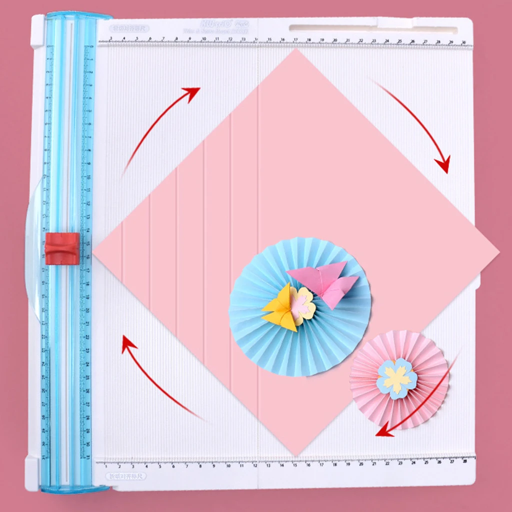 

Paper Trimmer Scoring Board Craft Paper Cutter Photo Scrapbook Blades Cutting Machine Folding and Scorer for DIY Photo Paper