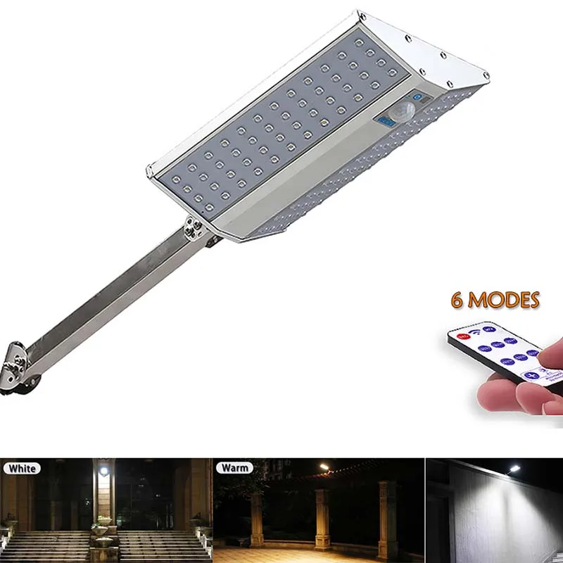 Уличный светильник на солнечной батарее 6 режимов водонепроницаемый уличный