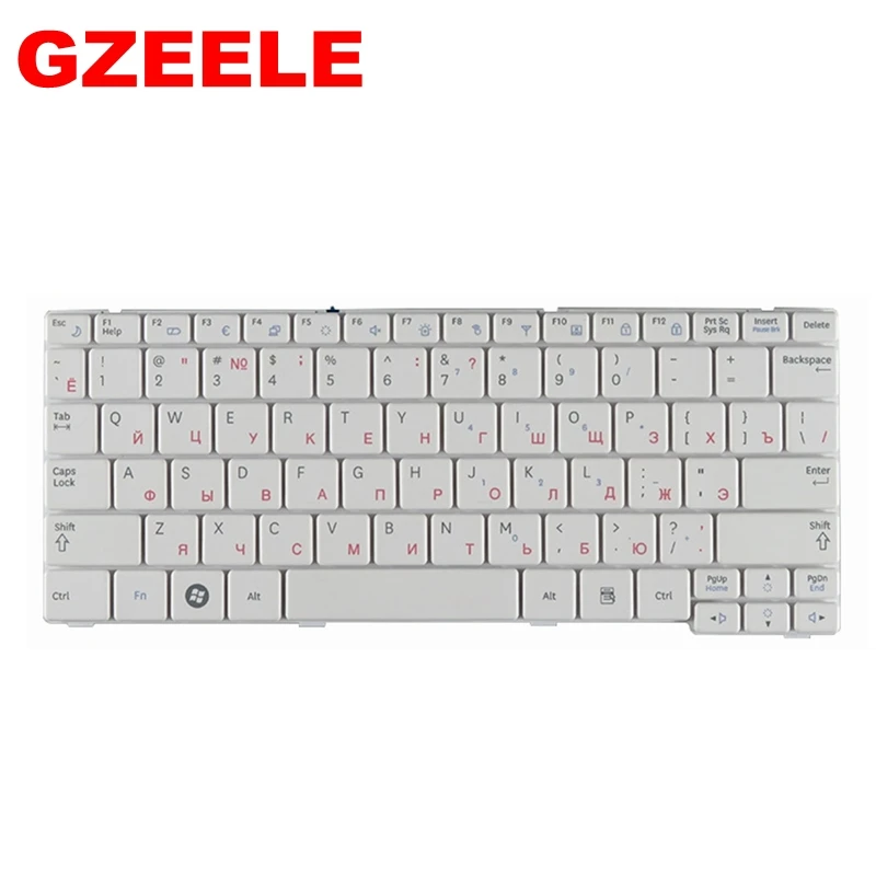 Ru Клавиатура для ноутбука Samsung NF110 N310 NF108 NF310 белая новинка на русском языке|laptop