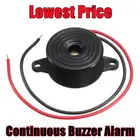 Автомобильная сигнализация 95 дБ с высоким децибелем, постоянный ток 3-24 в 12 В, электронный зуммер, звуковой сигнал, прерывистый непрерывный пьезо-звуковой сигнал для автомобильного фургона Arduino