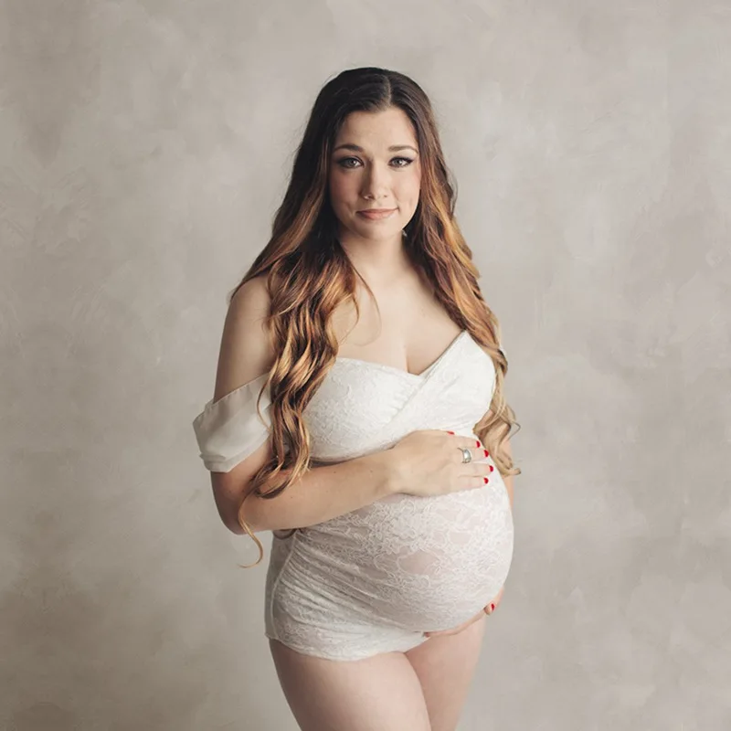 

Maternity Bodysuits For Photo Shoot Slip Strap Pregnancy Photography Lace Bodysuits Maternity Photography Fitting Jumpsuits