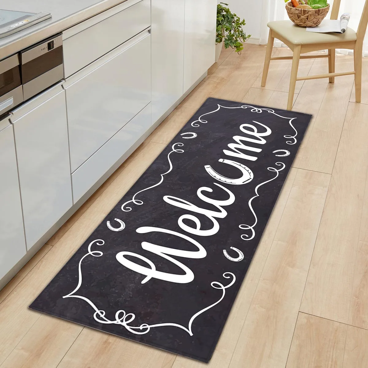 flannel kitchen floor mat carpet non slip entrance door mat soft rugs carpet in the living room short plush mats for bathroom free global shipping