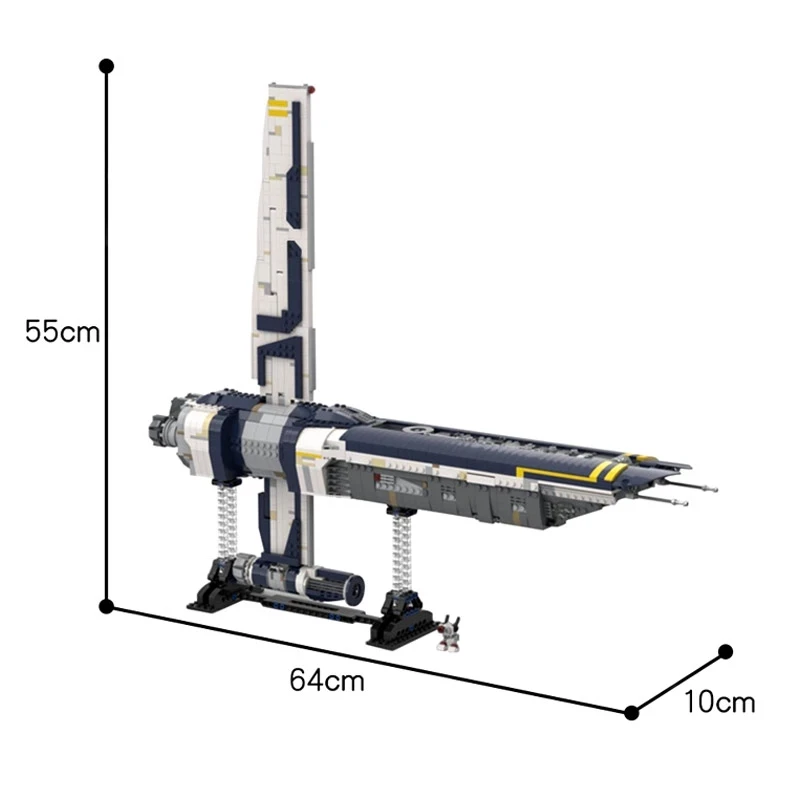 

1676 Piece Bricks Space Wars Fighter MOC Building Blocks Boy Birthday Christmas Gifts Kids Toys For Children