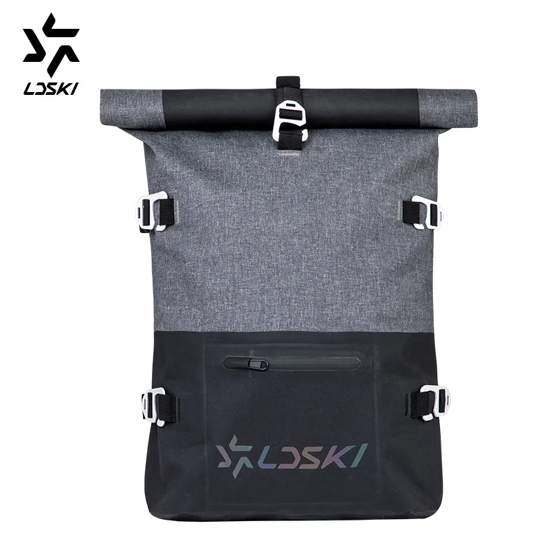 Водонепроницаемая Лыжная сумка LDSKI с рулонным верхом уличный Рюкзак Сумка для
