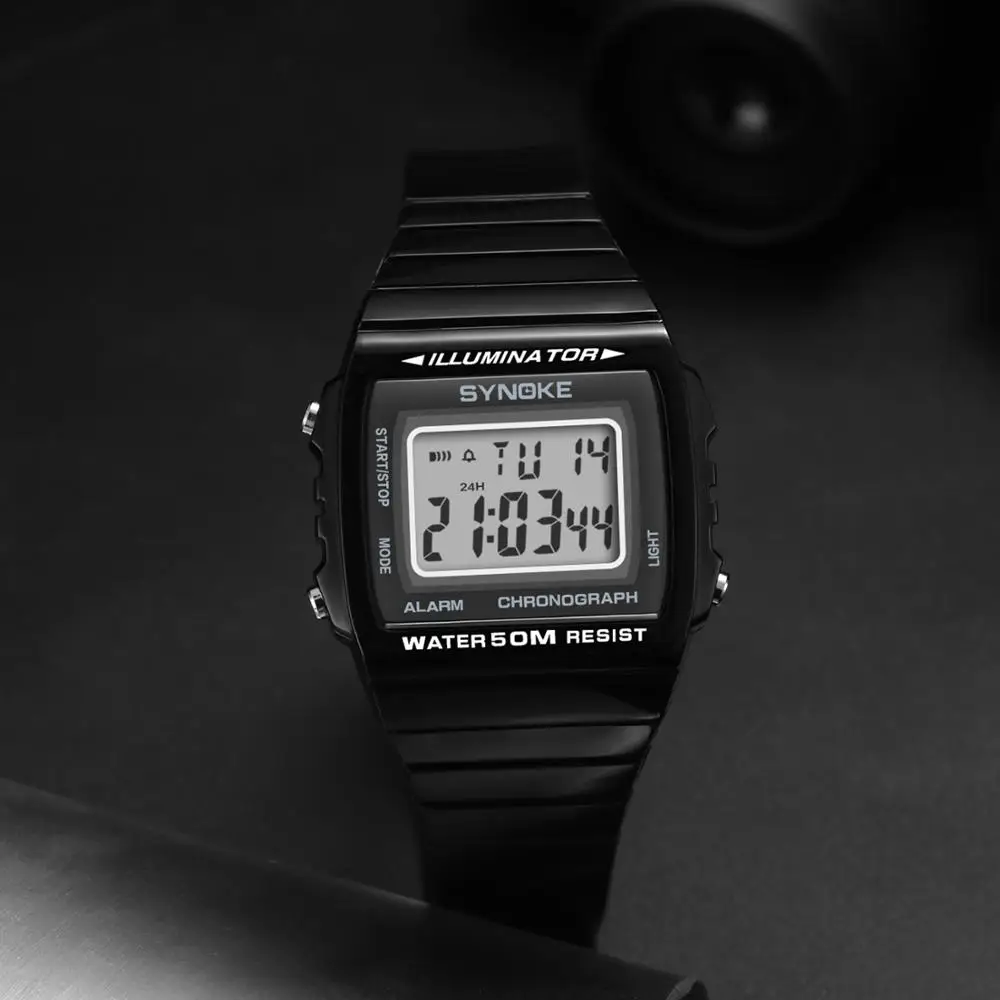 Часы наручные SYNOKE мужские многофункциональные спортивные водонепроницаемые