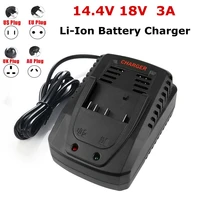 battery charger for bosch14 4v18v lithium battery charger led light 1018k 3a fast charger europeanamerican australian standard