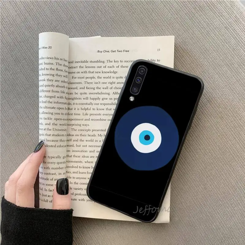

Evil Eye Third Eye Phone Cases For Samsung galaxy S note 7 8 9 10 20 fe edge A 6 10 20 30 50 51 70 lite plus Soft Silicone Funda
