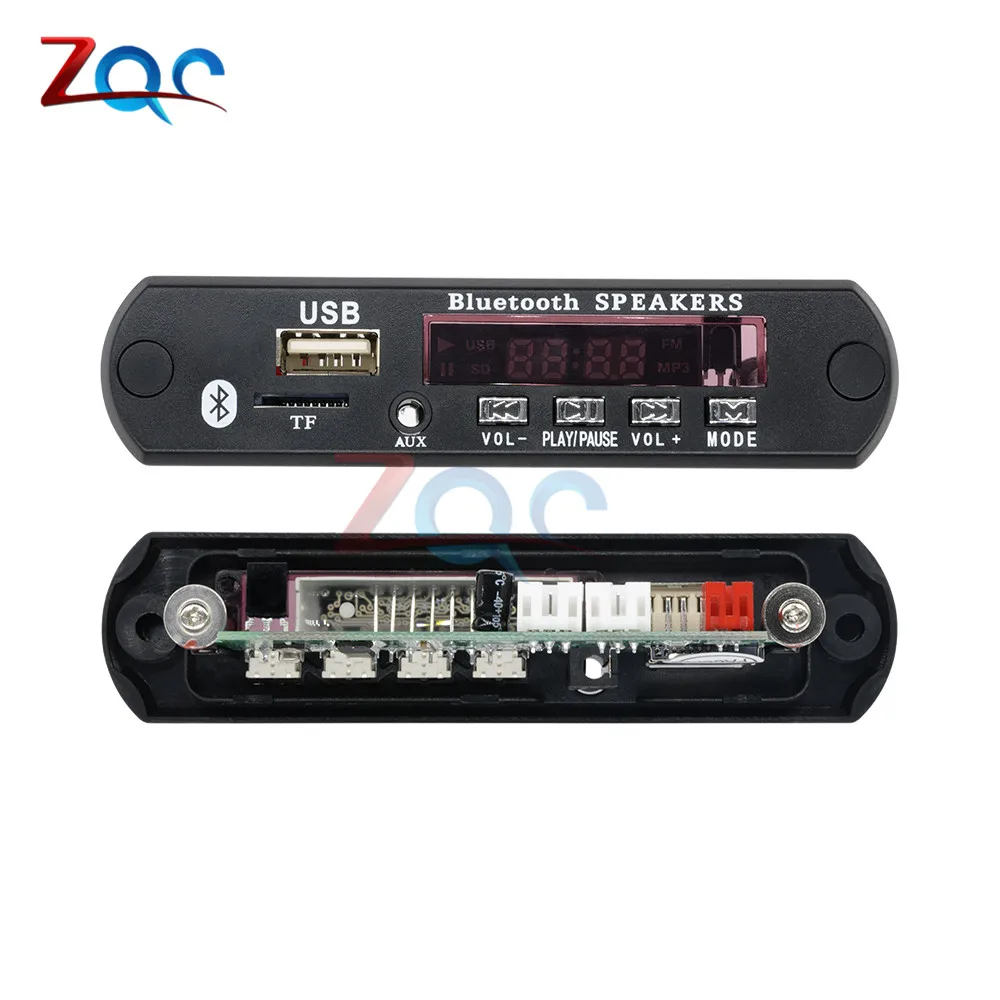 Автомобильный USB Bluetooth аудио модуль 5 в 12 В беспроводной 4 1 MP3 WMA декодер FM Aux радио |