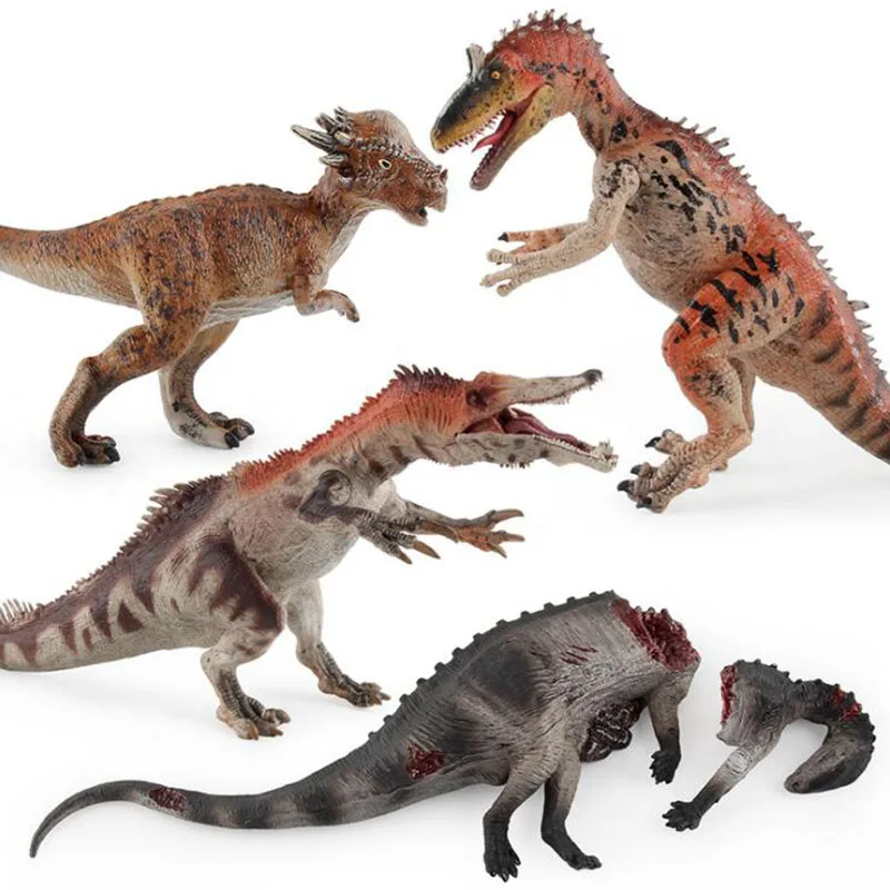 

New Large Solid Dinosaur Model Simulation Animal Figure Toy Heavy Claw Dragon Desktop Cabinet Decoration Boy Birthday Present