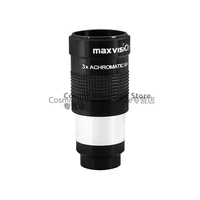 maxvision 1 25 inch metal achromatic 3x multiplier astronomical telescope accessories